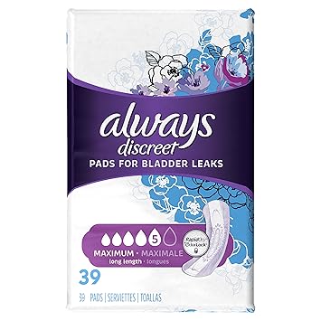 ALWAYS DISCREET BLD LK MOD PAD 3X66CT