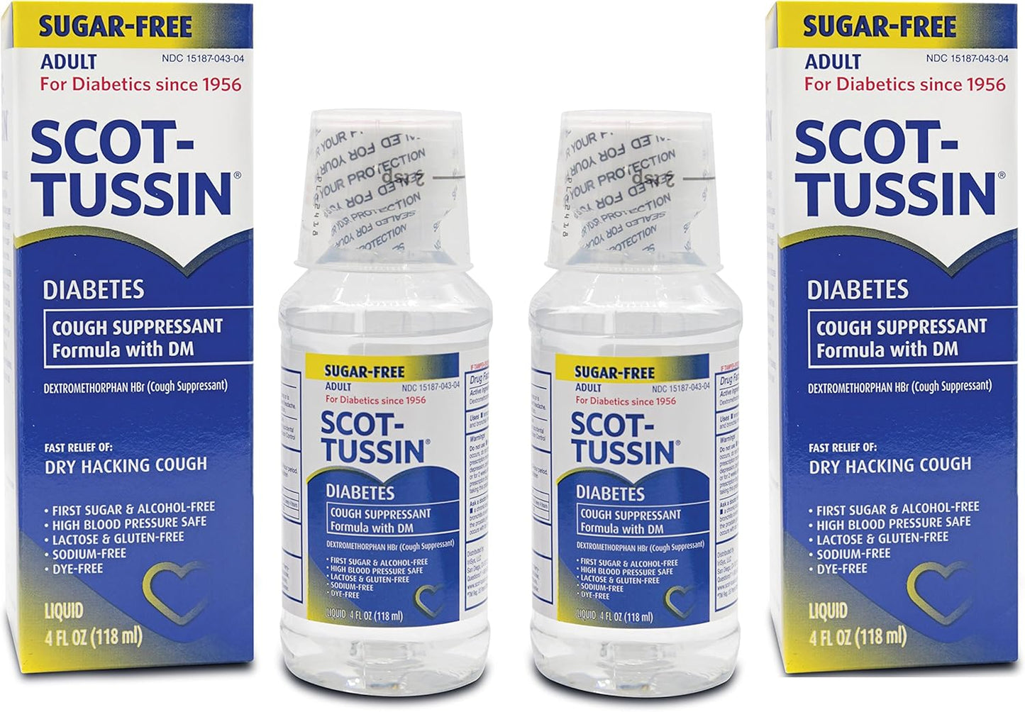 SCOT-TUSSIN DM LQ C/C 118ML MS SF