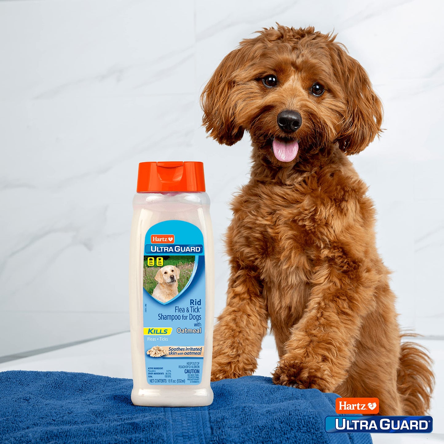 Hartz UltraGuard Rid Flea & Tick Oatmeal Dog Shampoo