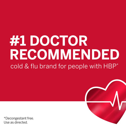 CORICIDIN HBP COLD FLU TABLET 10CT