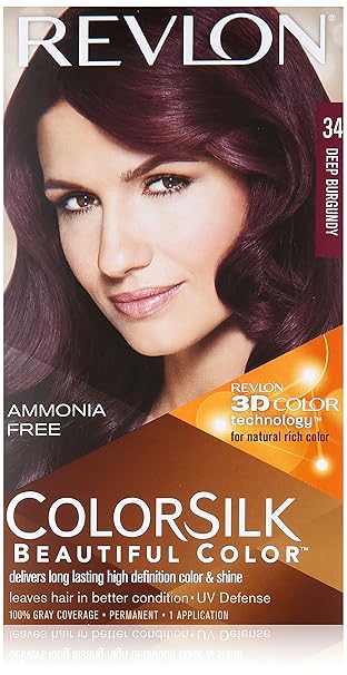 COLORSILK  34 DEEP BURGUNDY