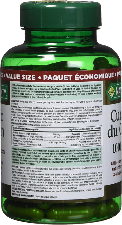 NB TURMERIC CP 1000MG 60 +BPXT