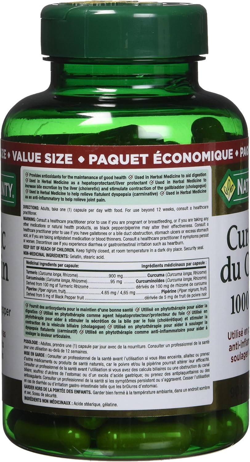 NT TURMERIC CURCUMIN CP 1000MG 90