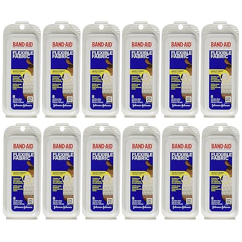 BAND-AID Flex Fabric Travel Pack, 8 Count