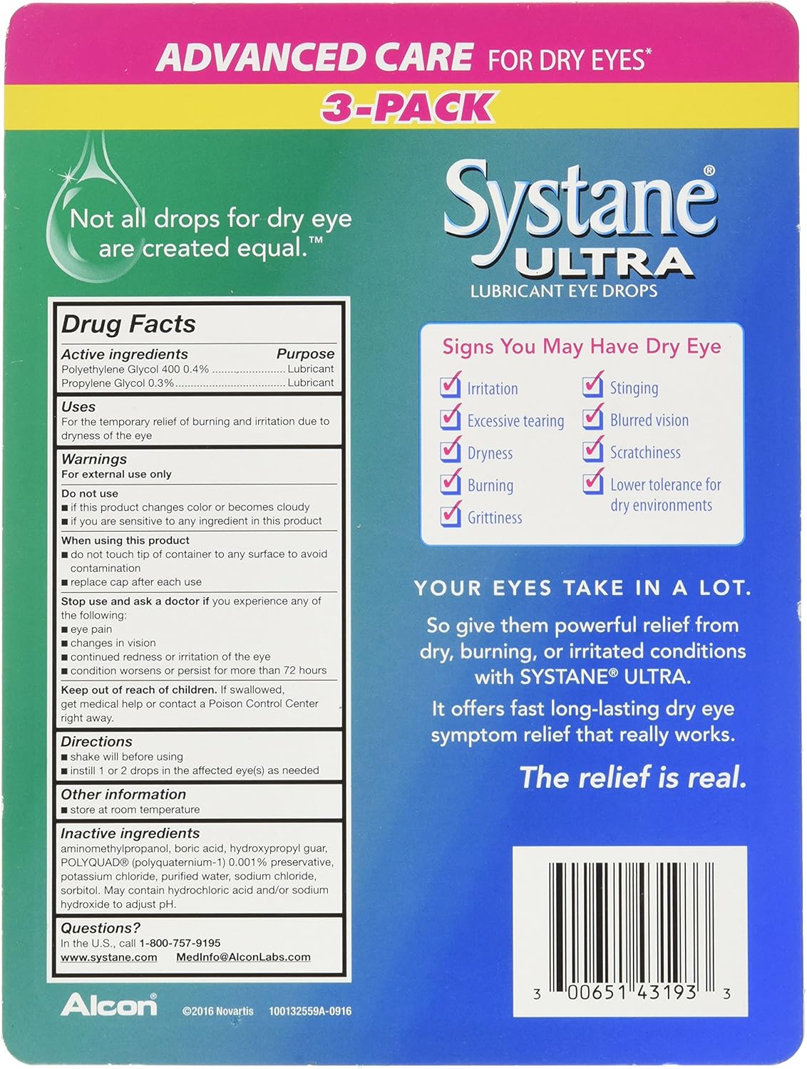SYSTANE ULTRA DRY EYE DROP 10ML