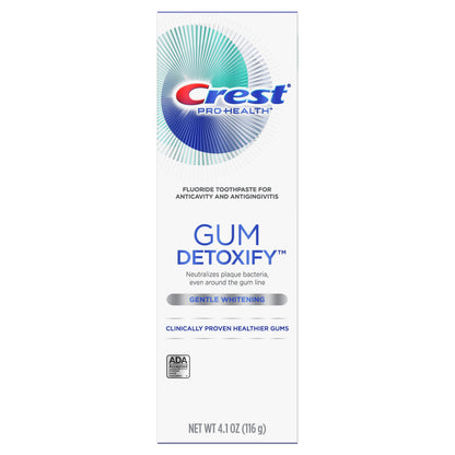 CREST GUM DETOXIFY GNT WHT T/P 4.1 OZ