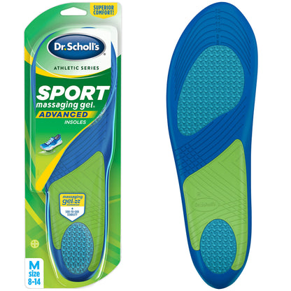 DR SCHOLLS SPORT MEN MASSG GEL INS 1PR