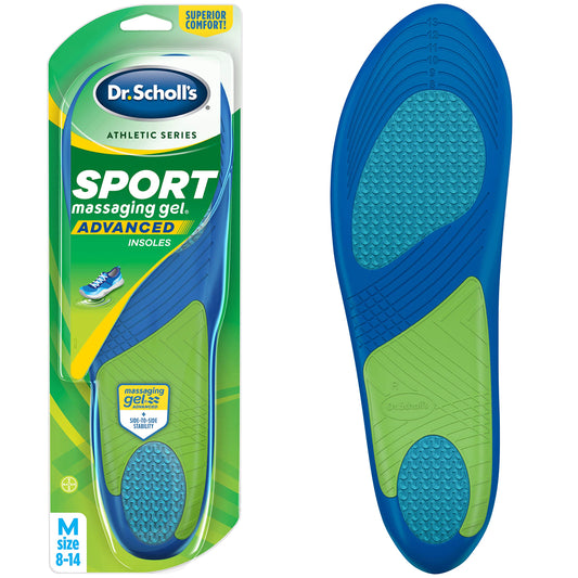 DR SCHOLLS SPORT MEN MASSG GEL INS 1PR