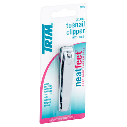 Trim Neat Feet Toenail Clipper Deluxe With File (6in)