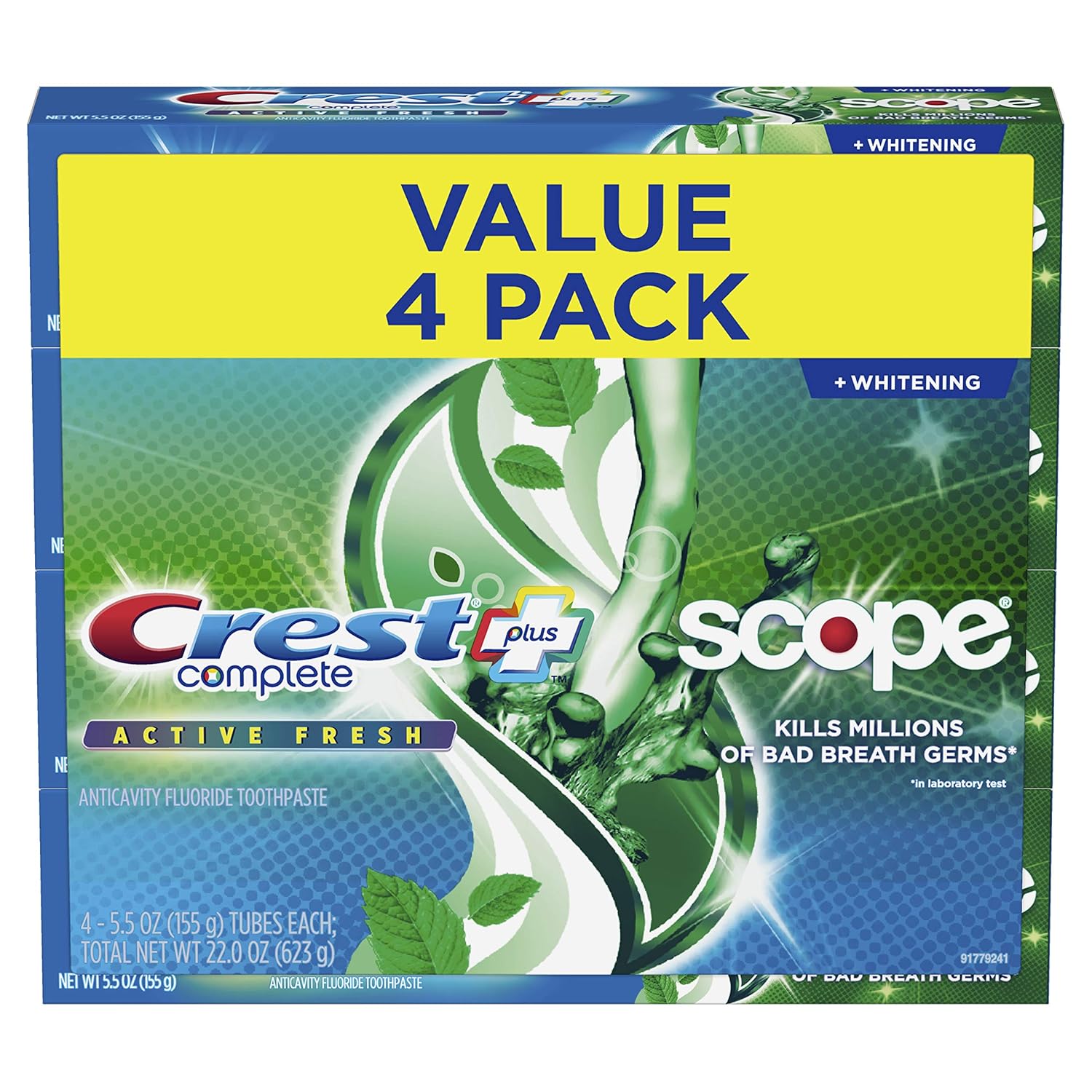 CREST PLUS COMPLETE WHITENING T/P 5.4OZ