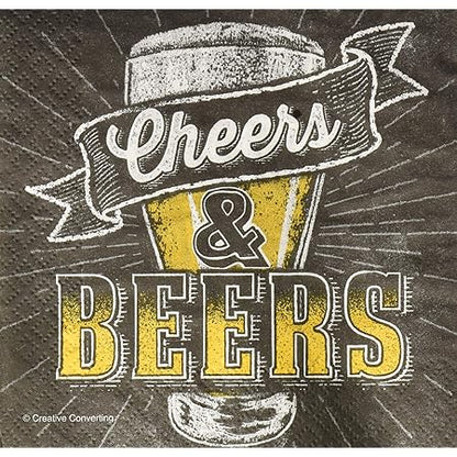 SENSATIONS Beverage Napkins - Cheers, 24 count