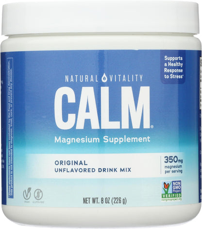 NATURAL VITALITY CALM,GUM,MAGNESIUM,ORNG