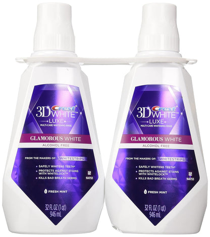 CREST 3D WHITE RINSE MINT LIQ 237ML