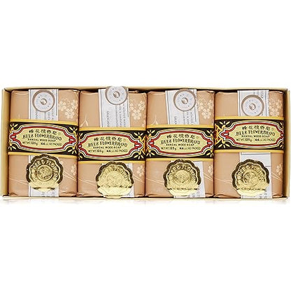 BEE & FLOWER SOAP,SANDALWOOD