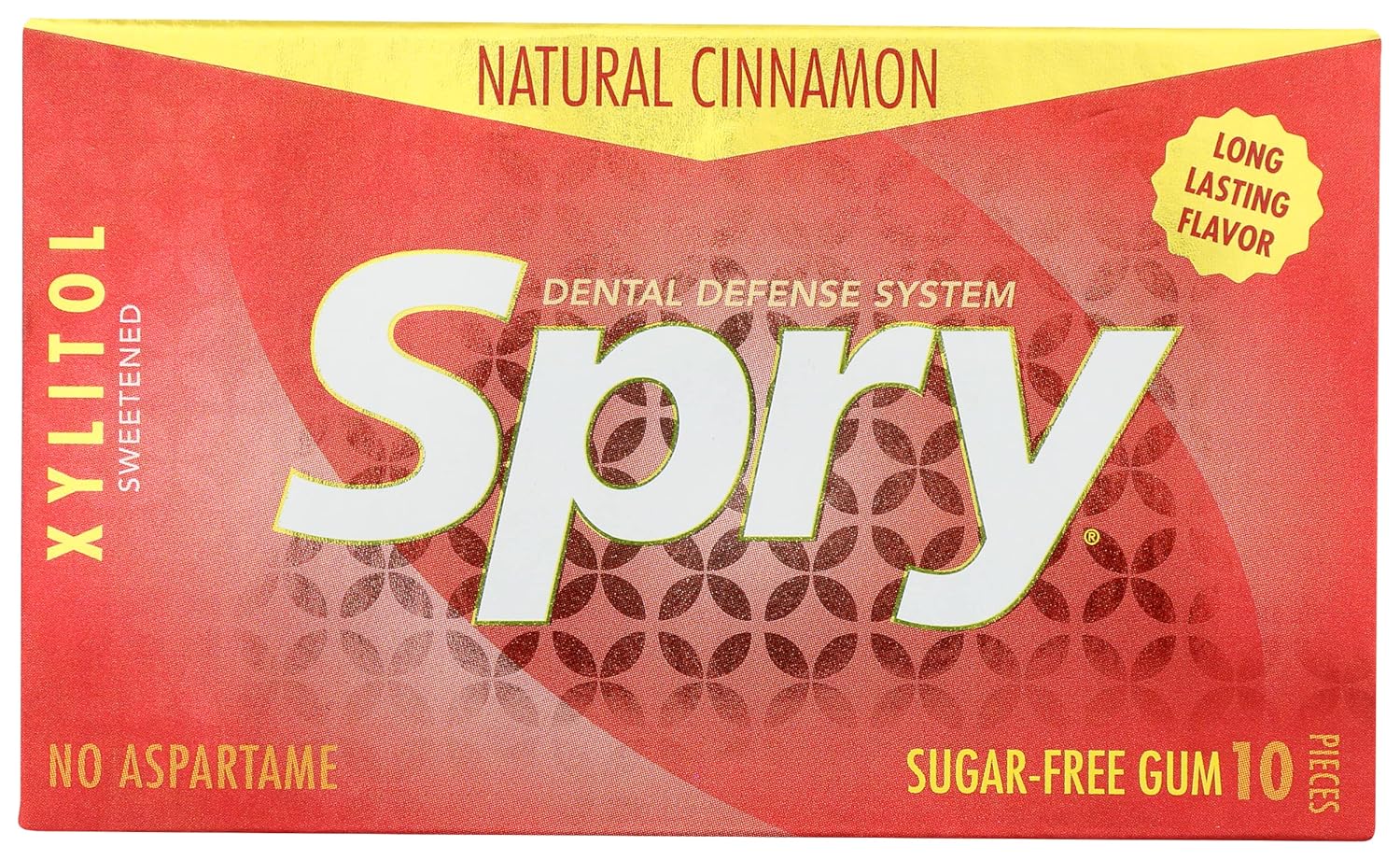 SPRY CHEW GUM,CINNAMON,XYLITL