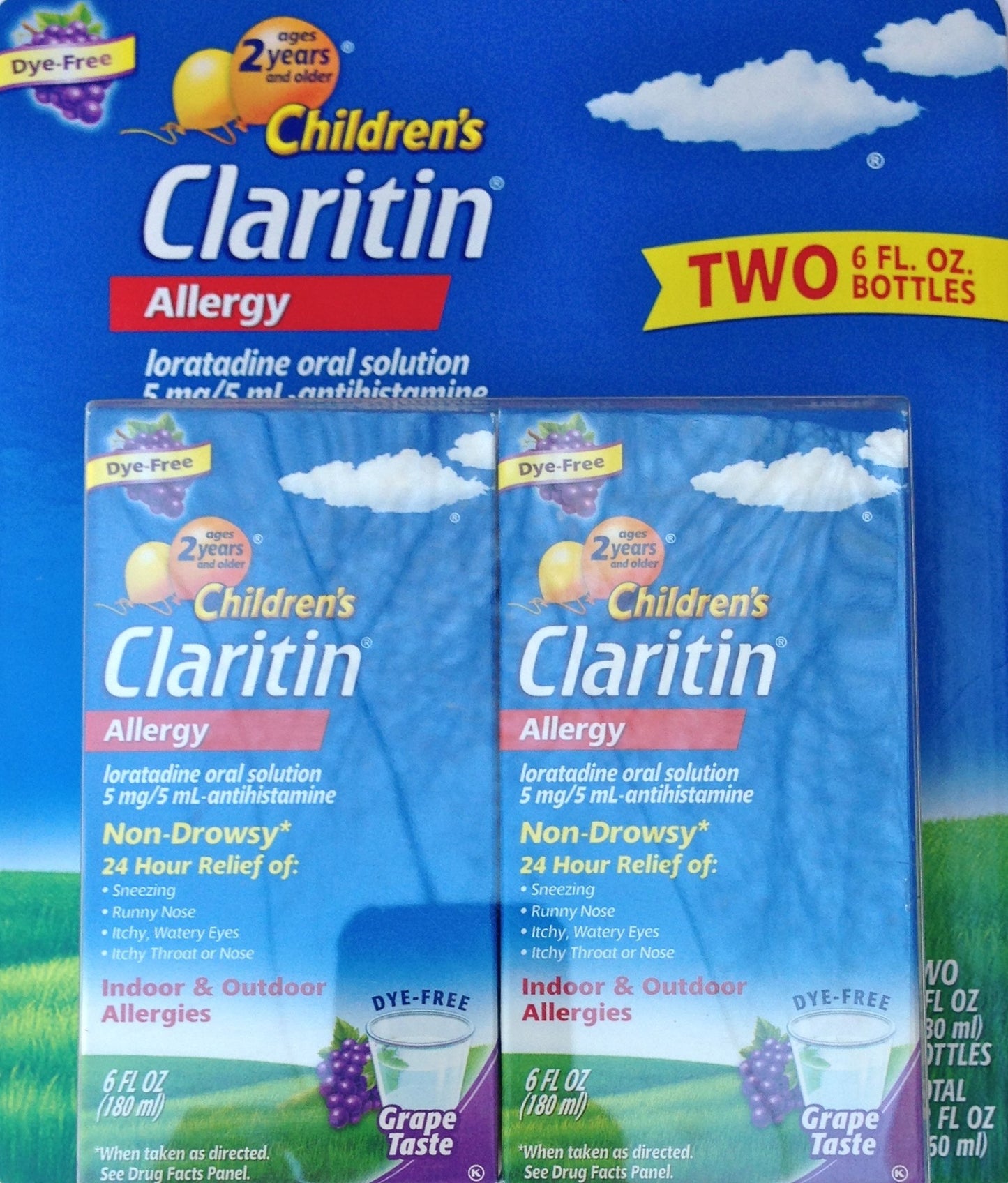 CLARITIN CHILD SYRUP GRAPE 2 OZ