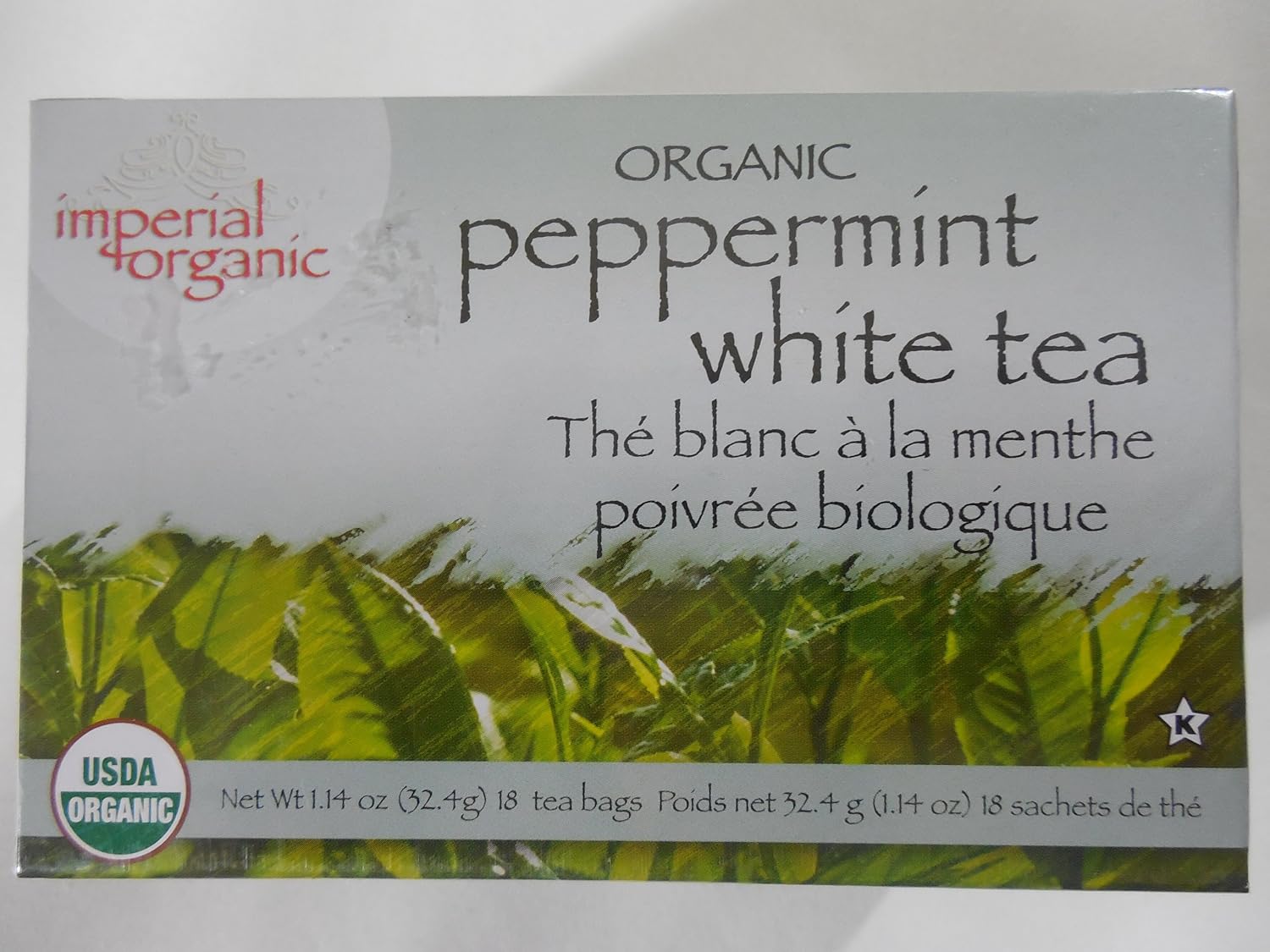 UNCLE LEE'S TEA TEA,OG1,IMP PPRMNT WHITE
