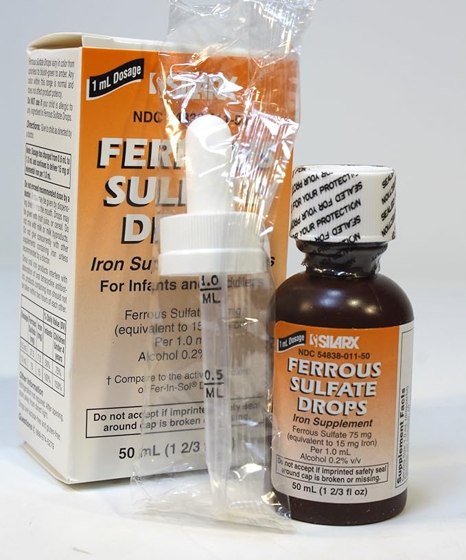 FERROUS SULF EL 220MG/5ML 473ML