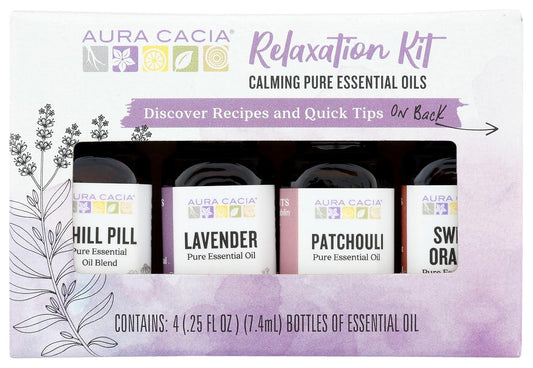 AURA CACIA ESSENTIAL OIL KIT,PURIFY