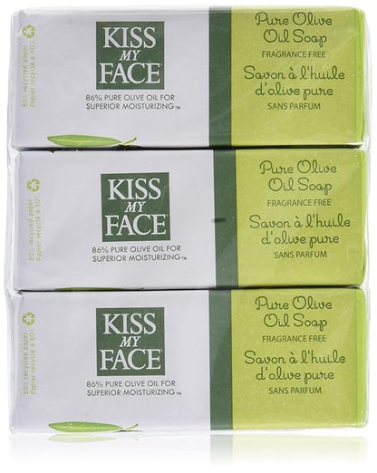 KISS MY FACE BAR SOAP,OLIVE & ALOE