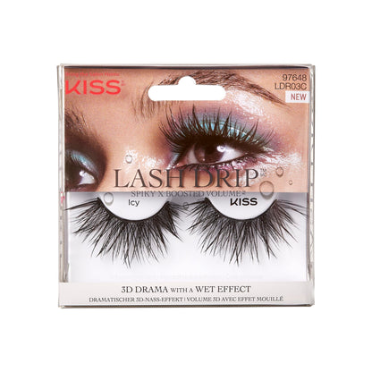 Kiss Lash Drip Icy .