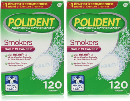 POLIDENT SMOKERS TB 90