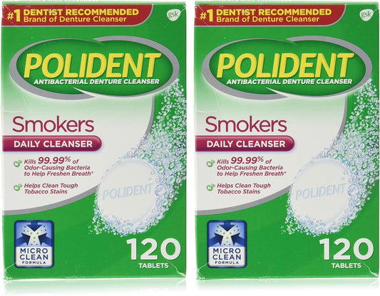 POLIDENT SMOKERS TB 90