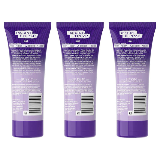 AUSSIE GEL SCULPTING INSTNT FREEZE 7OZ