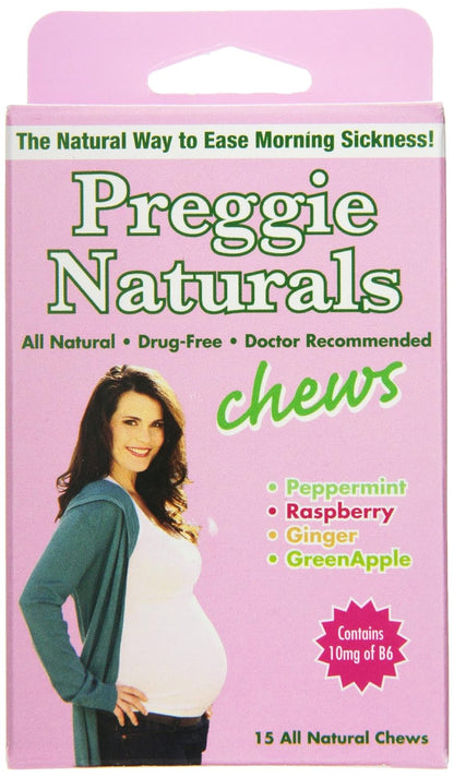 THREE LOLLIES PREGGIE DROPS,NAT GRN APL