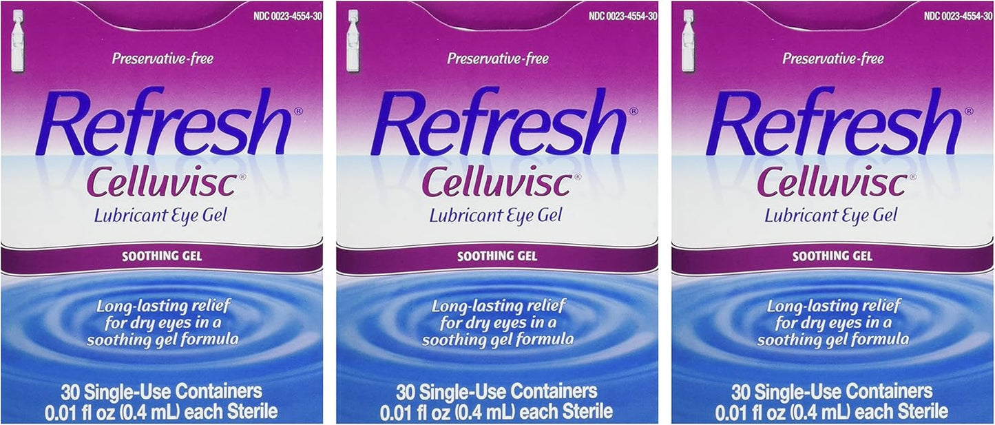 REFRESH CELLUVISC DRY EYE 30CT