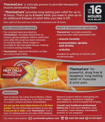 THERMACARE PAIN THERAPY NECK PCH 3CT