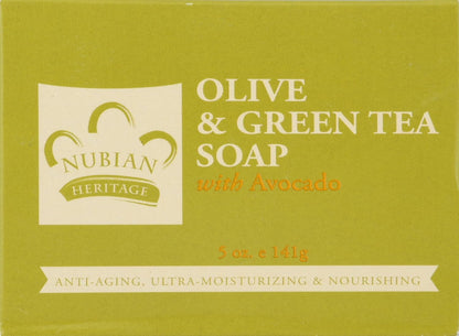 NUBIAN SOAP OLIVE BUTTER BAR 5Z