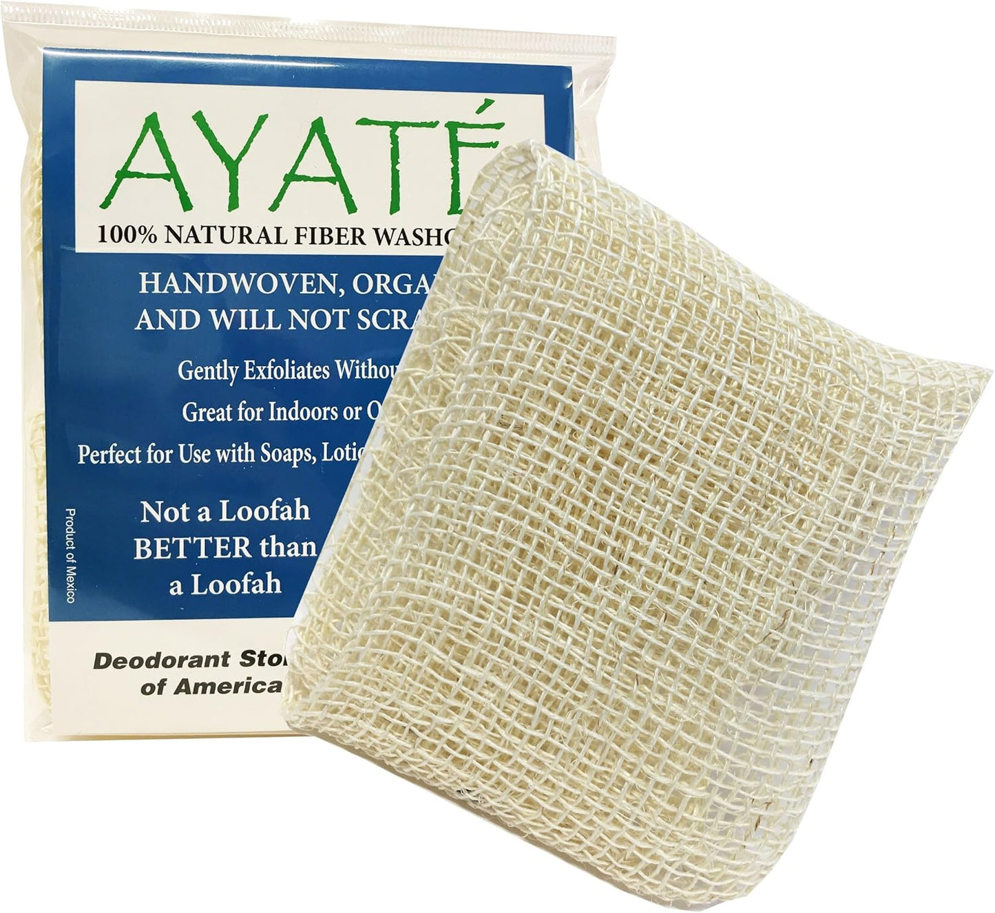 FLOWER VALLEY WASHCLOTH,AYATE FIBER