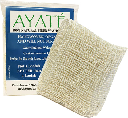 FLOWER VALLEY WASHCLOTH,AYATE FIBER