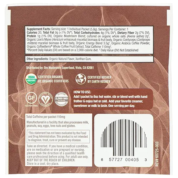 OM COFF,OG2,MUSHROOM BLEND