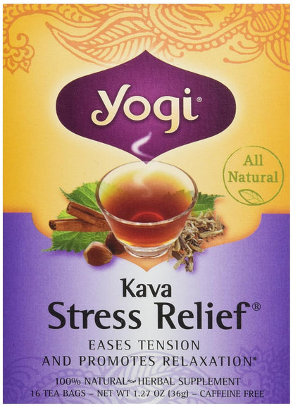 TEA,KAVA STRESS RELIEF