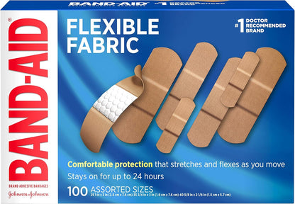 LIGHTWEIGHT FLEXIBLE BANDAGES 1X3 100CT