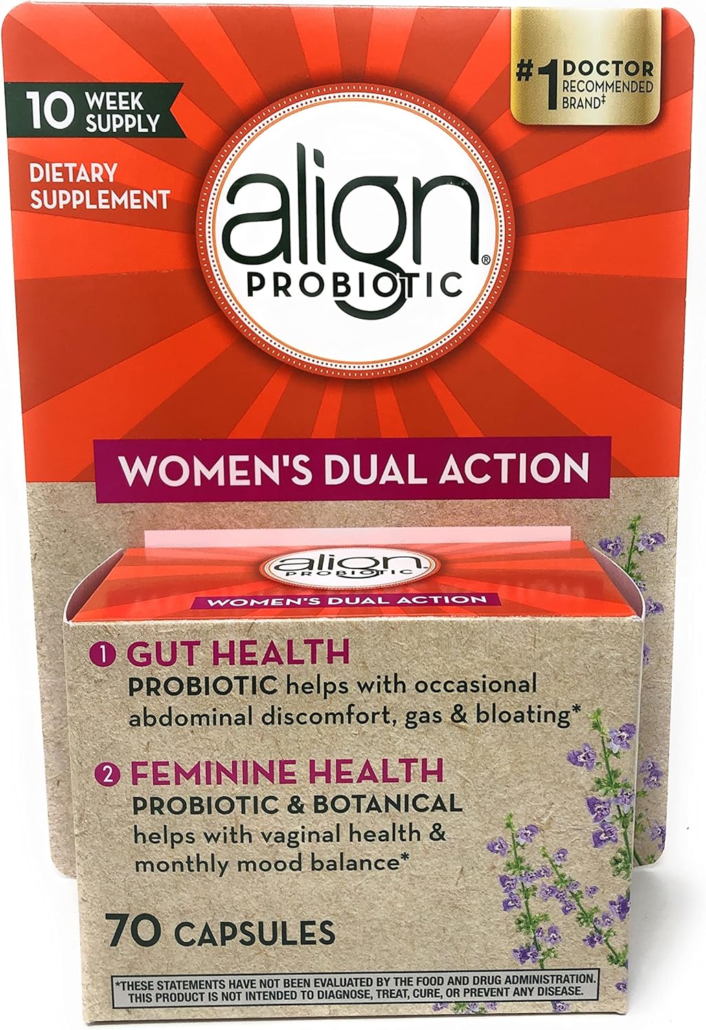 ALIGN PROB WOMENS DUAL ACTION CAP 28CT