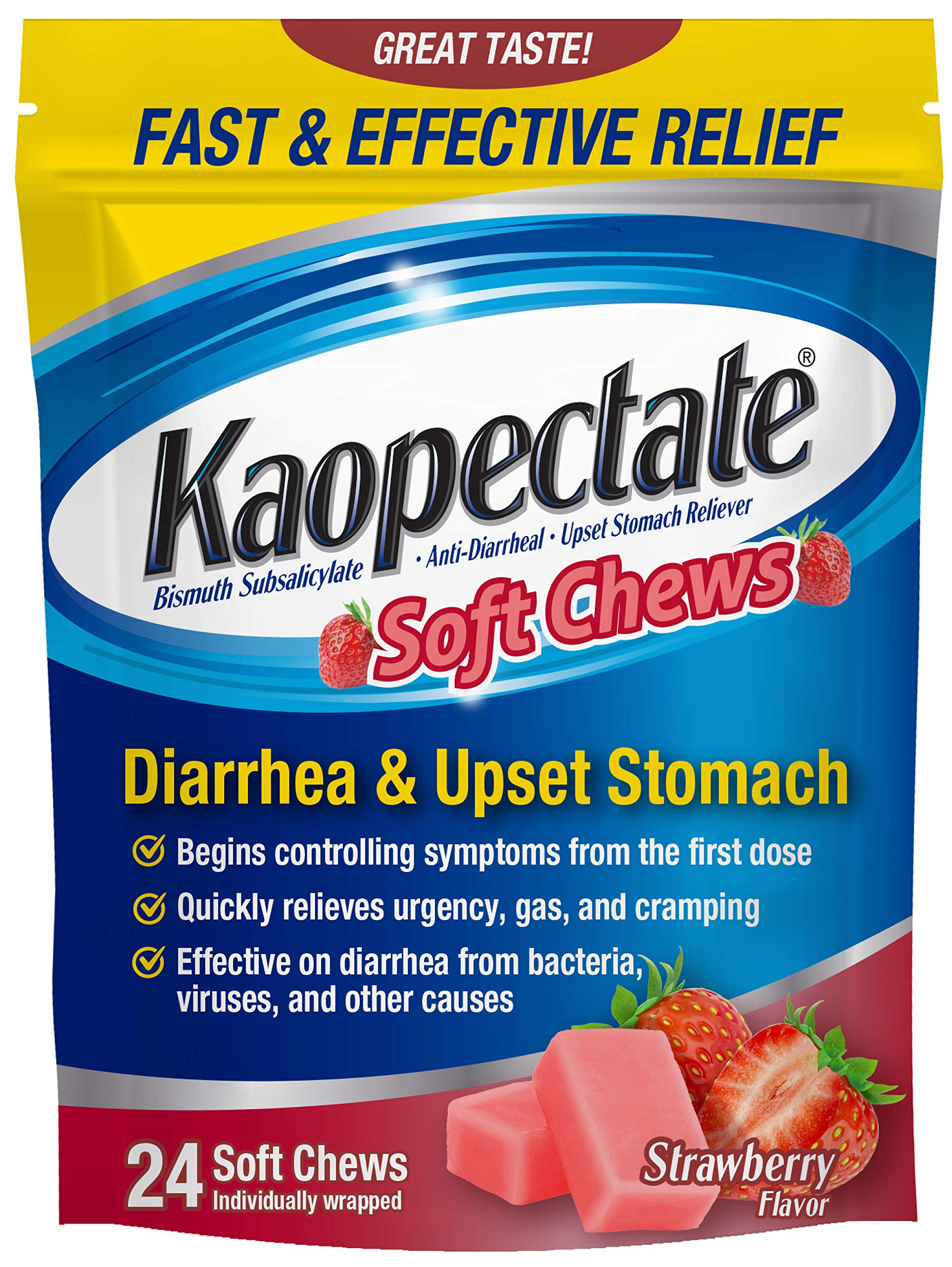 KAOPECTATE SOFT CW 262MG 24 STB