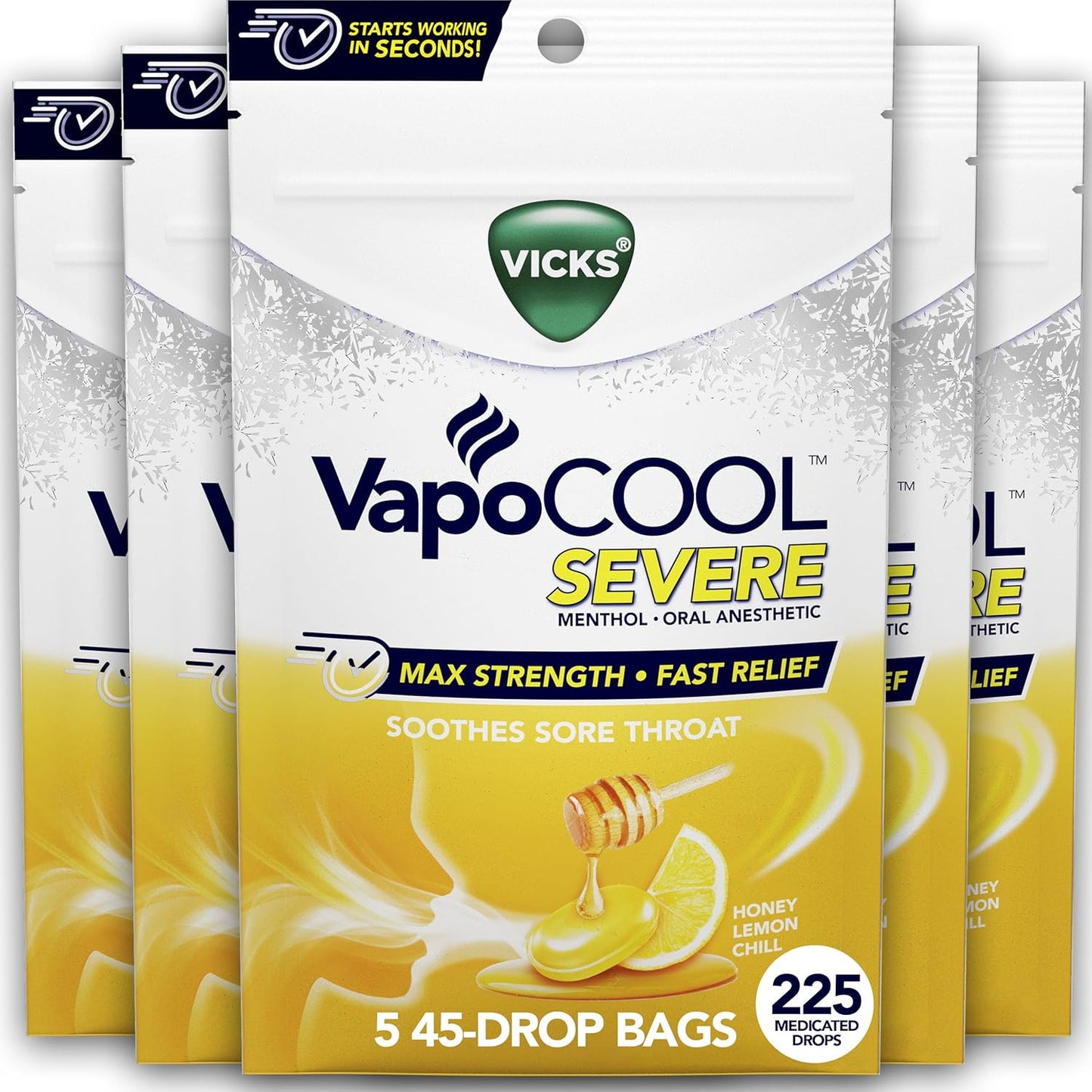 VICKS VAPOCOOL SEVERE ICY MINT DRP 30CT