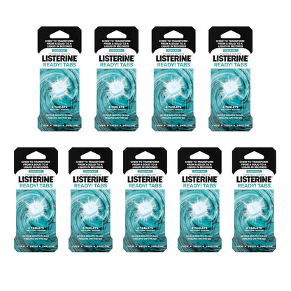 LISTERINE READY TABS CHEW CLNMNT 8CT