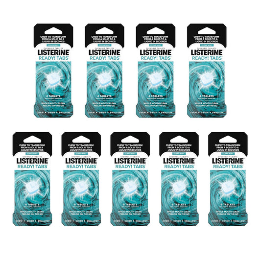 LISTERINE READY TABS CHEW CLNMNT 8CT