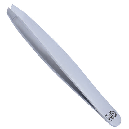 Hb Pro Eyebrow Tweezers Slant Tip (3in) Multi Titanium