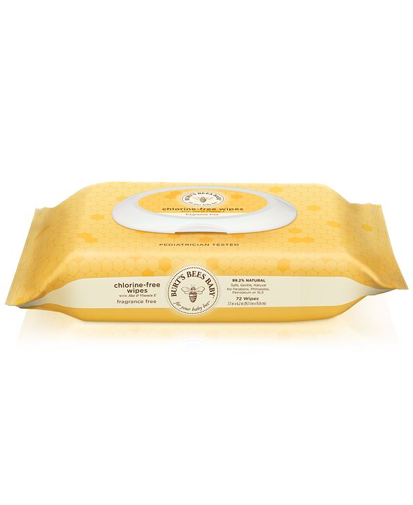 Burts Bees Baby Wipes Sensitive 72 Count