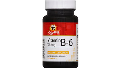 GNP VIT B-6 100 MG TAB 100