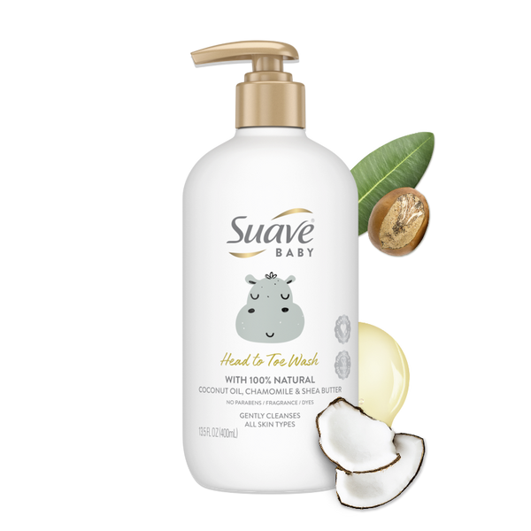 Suave Baby Head To Toe Wash 13.5oz