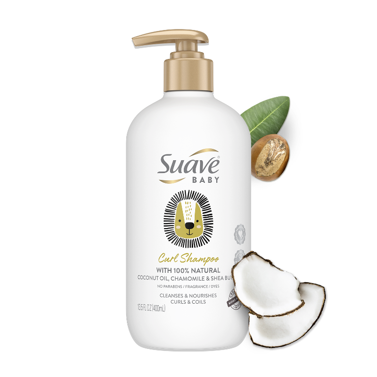 Suave Baby Curl Shampoo 13.5oz .