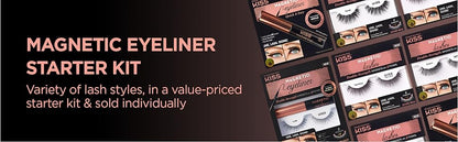 KISS Biotin Infused Magnetic Eyeliner and Lash Kit - Charm