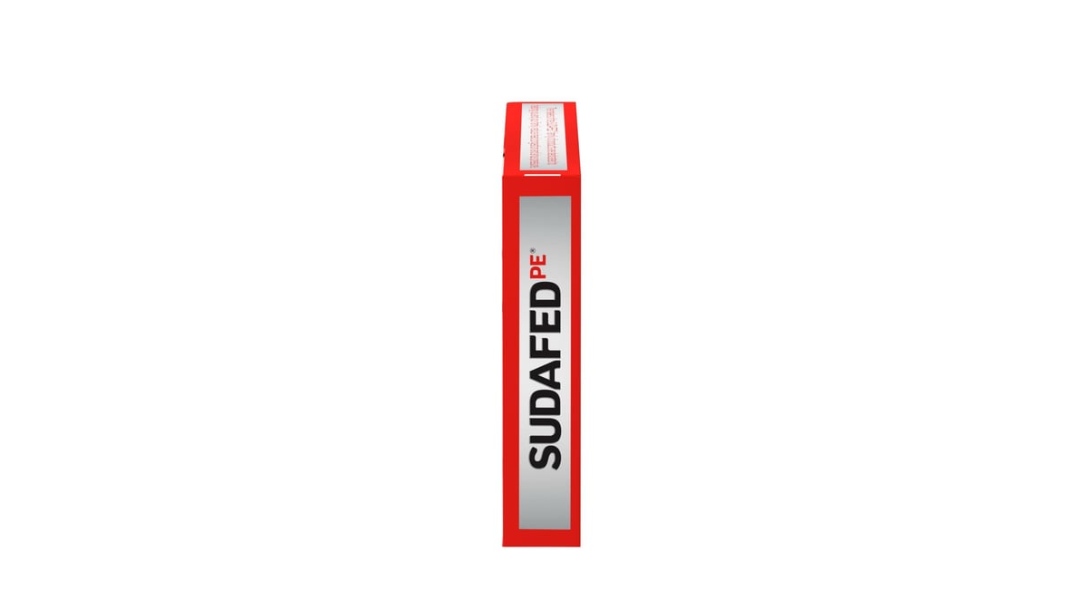 SUDAFED SIN/CONG 12H TB 120MG 10