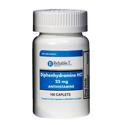 DIPHENHIST CP 25MG 100 BANDED